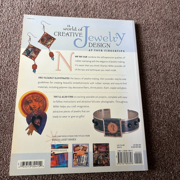 The Joy of Beading & Rubber Stamped Jewelry Books - Picture 7 of 11